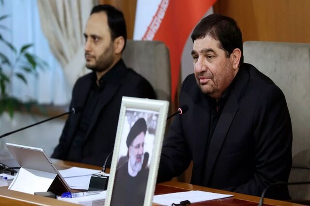 محمد مخبر سرپرست ریاست جمهوری و بهادری جهرمی سخنگوی دولت