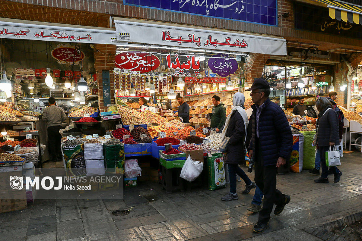 خرید نوروزی در بازار بزرگ تهران