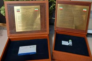 رئیس مجلس دو نوع داروی ایرانی به حاکم امارات هدیه داد