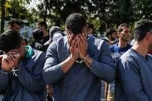 انهدام باند 10نفره اراذل و اوباش در اصفهان