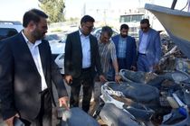 تعیین تکلیف موتورسیکلت‌های توقیفی در هرمزگان