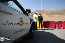 در جاده چالوس ترافیک سنگین است