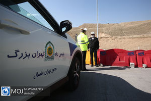 در جاده چالوس ترافیک سنگین است