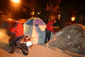 شناسایی و خروج ۱۰۵ وسیله گرمایشی خطرناک از چادر‌های مسافران