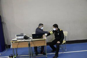 دریادلان دانشگاه علوم دریایی نوشهر خون اهدا کردند