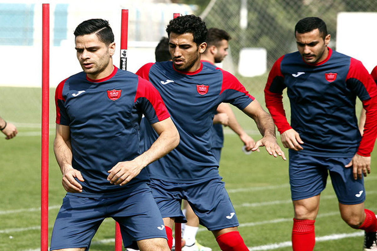 تمرین پرسپولیس