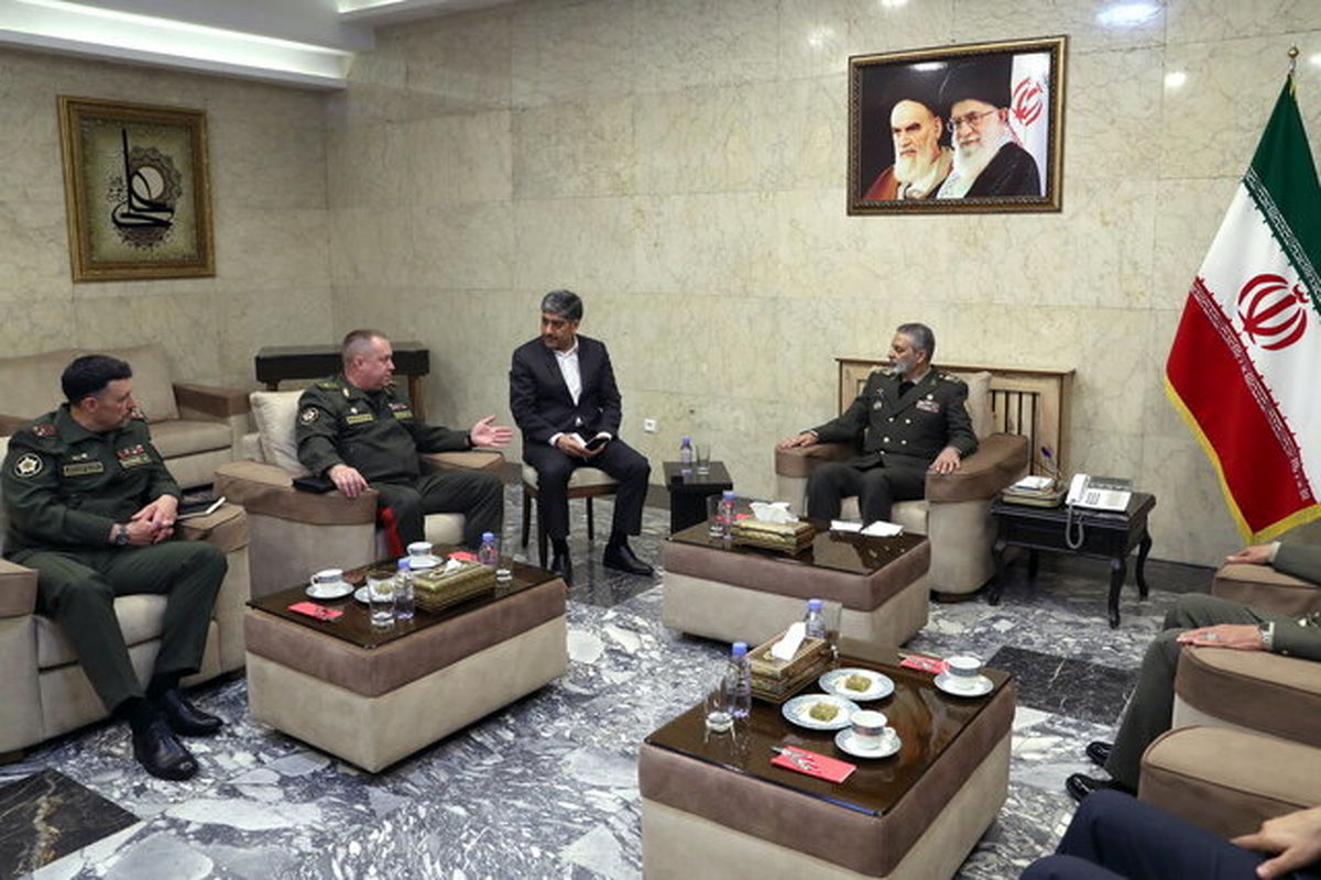 سران لشکری ایران و بلاروس