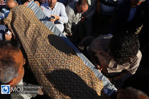 پدر شهید در اردبیل دار فانی را وداع گفت