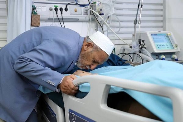 قدردانی پدر صابر کاظمی از پیام تسلیت و همدردی مقام معظم رهبری