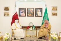 وزیران خارجه قطر و عربستان یا یکدیگر گفتگو کردند