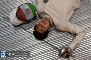 تمرینات آماده سازی شمشیربازان اردبیل