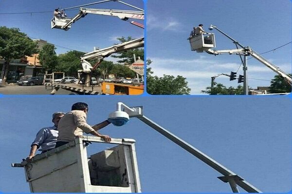 ۴۹۴ دوربین ترافیکی از ابتدای جنگ تا کنون رفع نقص شدند