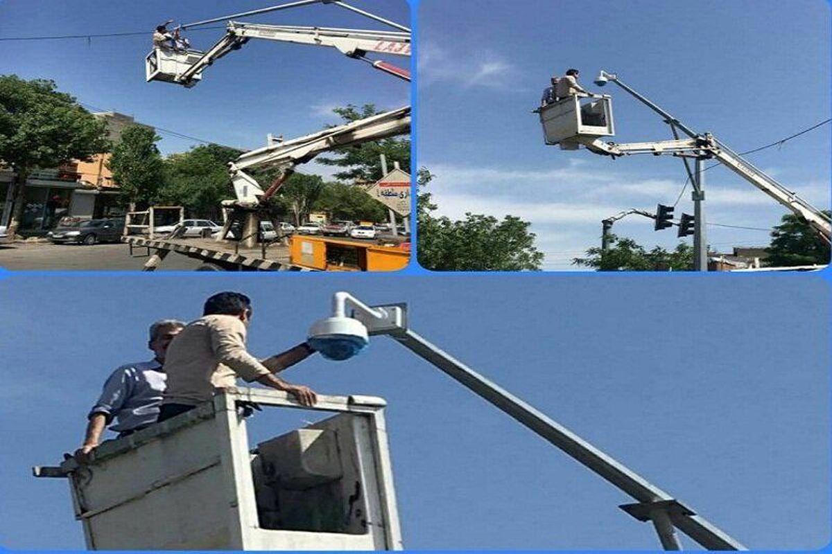 دوربین کنترل ترافیک تبریز