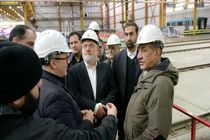 بازدید معاون اجرایی رئیس‌جمهور از شرکت واگن‌سازی متروی تهران در ری