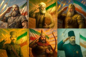 اسطوره‌های وطن، سرباز ایران شدند