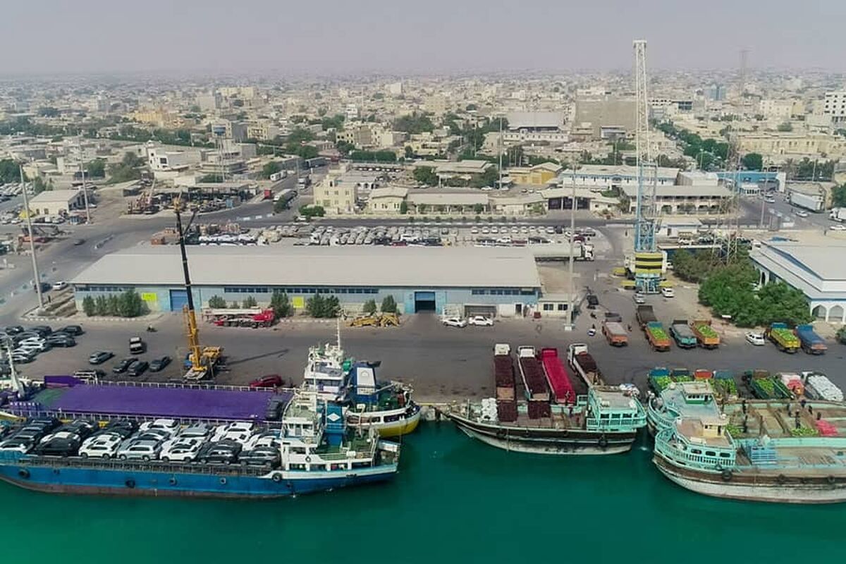 بنادر غرب هرمزگان 