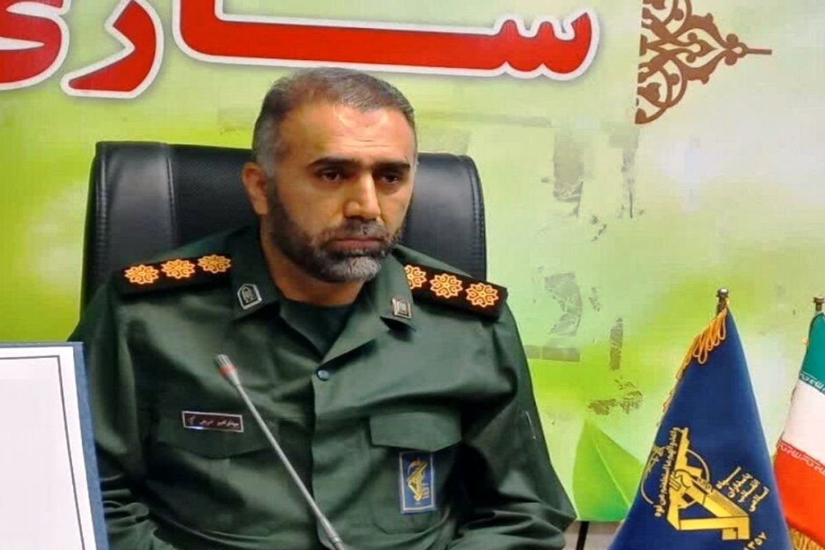 سرهنگ شریفی فرمانده سپاه ناحیه ساری