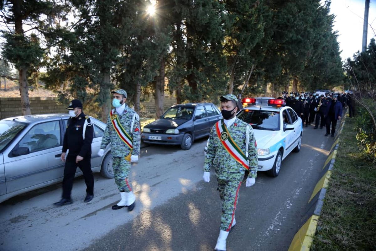 عکس تشییع پیکر پاک شهید دکتر سید صالح موسوی