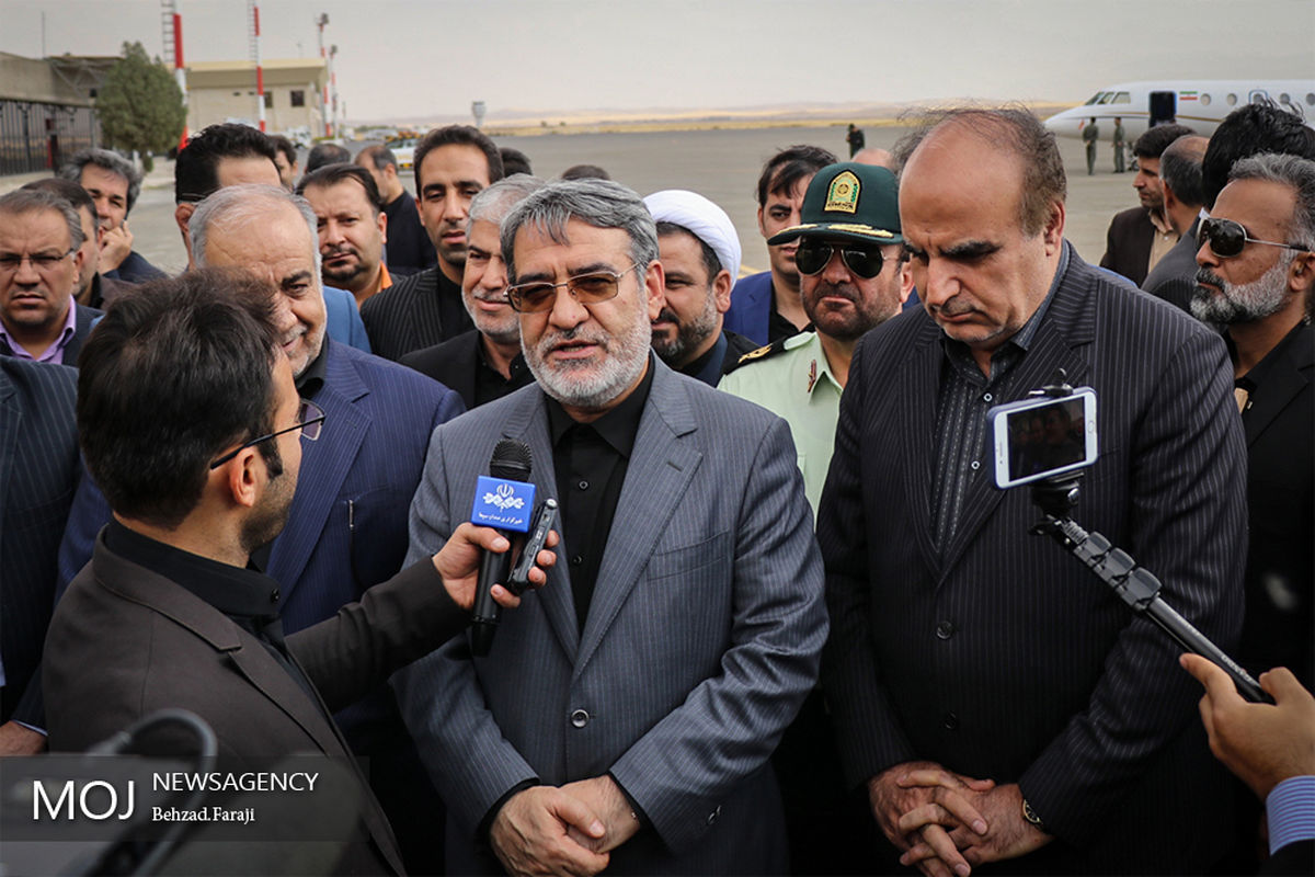 سفر وزیر کشور به کرمانشاه