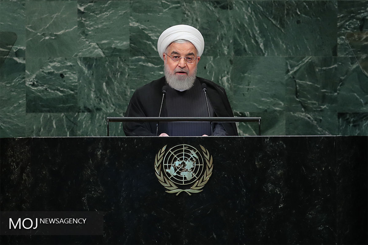 سخنرانی رییس جمهوری در نشست مجمع عمومی سازمان ملل