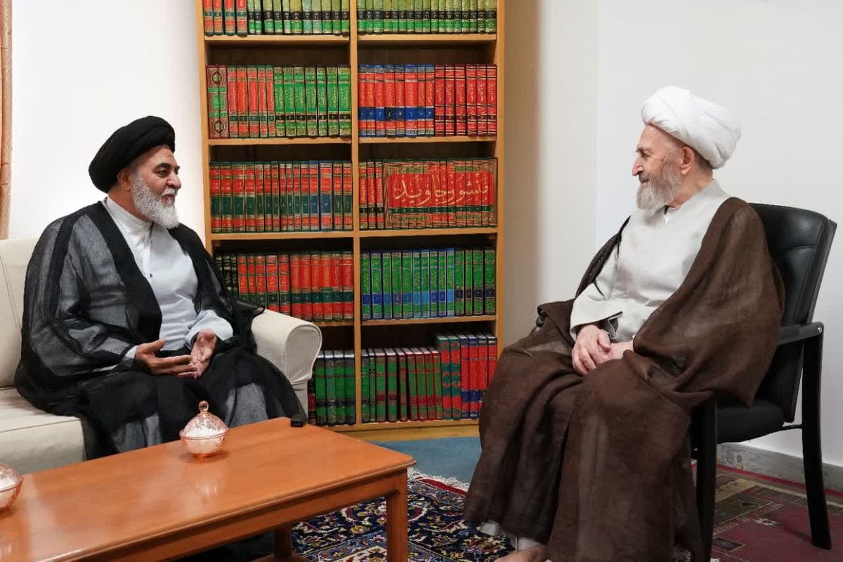 دیدار تولیت جمکران با آیت الله سبحانی