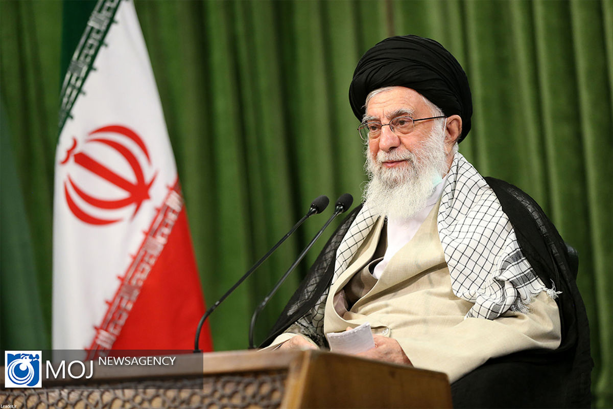 ارتباط تصویری رهبر انقلاب با صحن مجلس شورای اسلامی