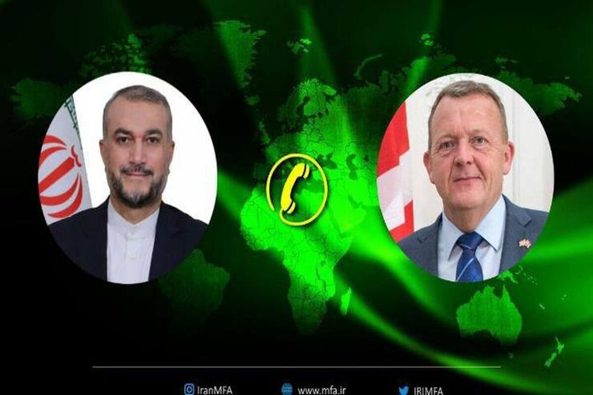 گفتگوی امیرعبداللهیان و همتای دانمارکی 