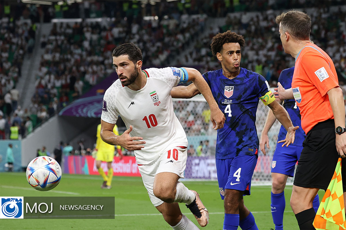 جام جهانی فوتبال - دیدار ایران و آمریکا