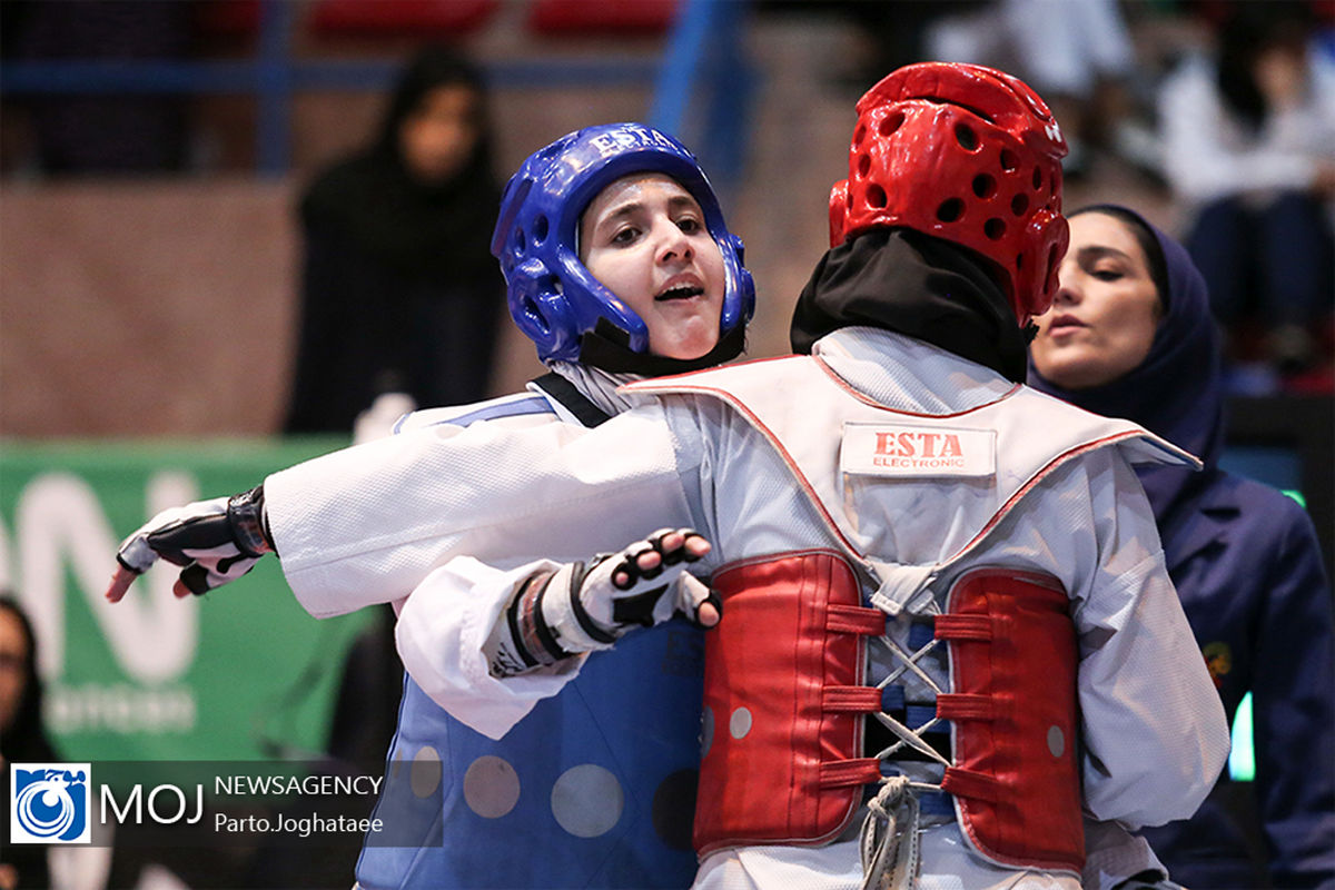 دیدار هفته سوم لیگ تکواندو بانوان