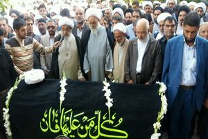 پیکر عالم فاضل آیت الله مجتبی بهشتی تشییع شد