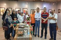 نمایشگاه تصویرسازی آمنه برزگر در رشت گشایش یافت
