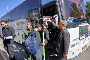 حضور جهادی راهداران چهارمحال و بختیاری برای تأمین ایمنی زائران رهبر شهید