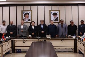 دیدار مدیرعامل شرکت مدیران خودرو چین با مدیرعامل شرکت عمران، آب و خدمات کیش