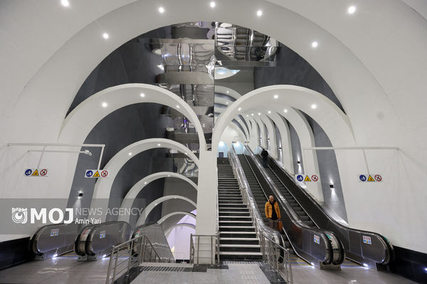 مراسم افتتاح ایستگاه مترو مریم مقدس (س)