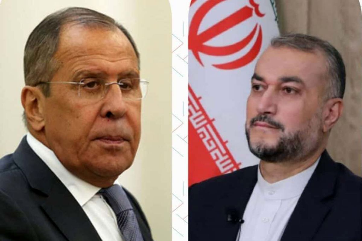  سرگئی لاوروف + حسین امیرعبداللهیان