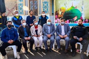 خیابان‌ها و معابر منطقه ۶ به مناسبت “روز قم” آذین بندی شدند