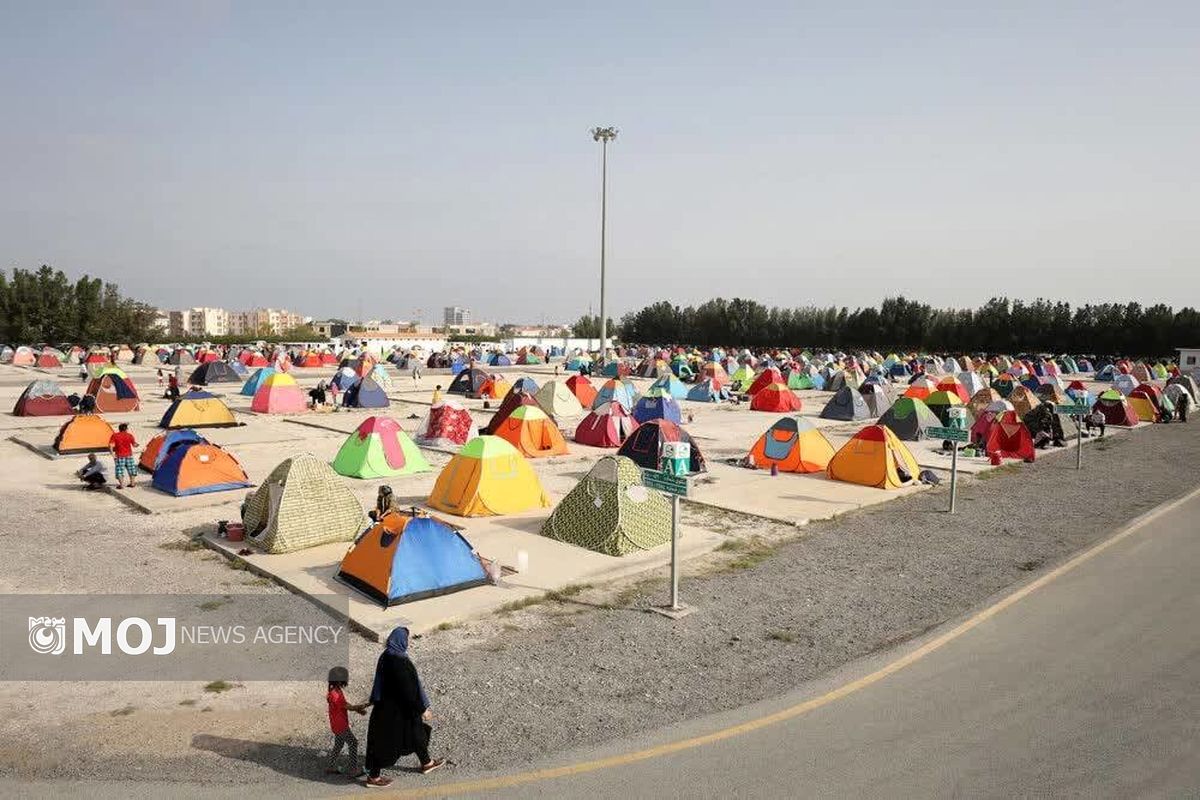 کمپ مسافرین کیش