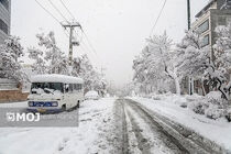برف و باران مازندران را فرا می گیرد