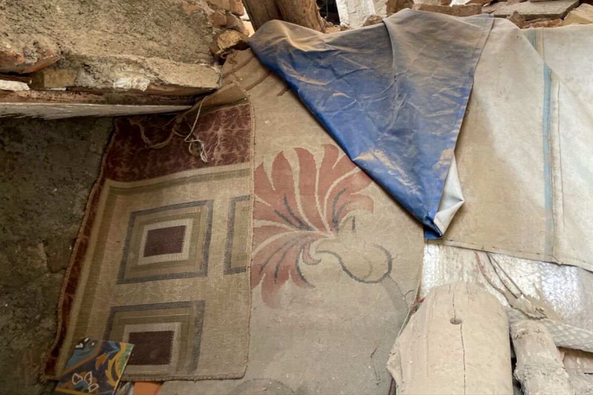 فرو ریختن ساختمان