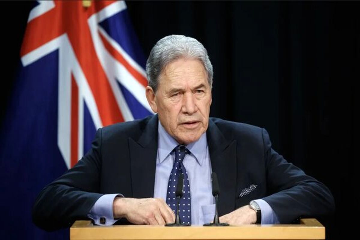 وینستون پیترز  وزیر خارجه نیوزیلند