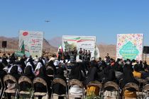 برگزاری آیین پویش مردمی کاشت نهال در شهرک کاریزبوم یزد+ عکس