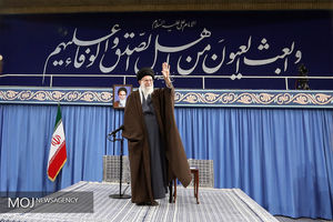 رهبر معظم انقلاب اسلامی با جمعی از کارگران دیدار کردند