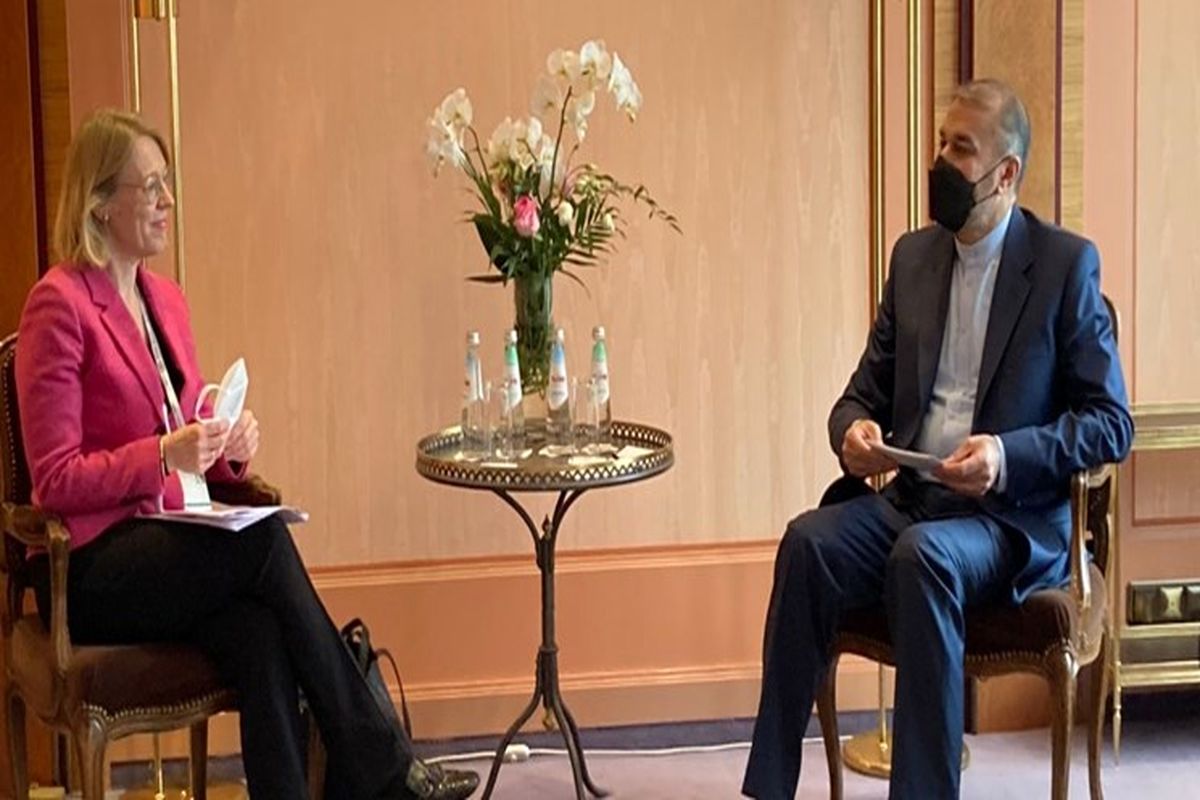 دیدار وزیر خارجه نروژ با امیرعبداللهیان