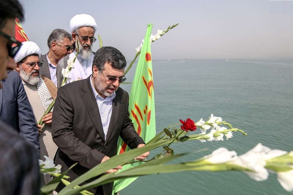 گلباران محل شهادت هواپیمای 655