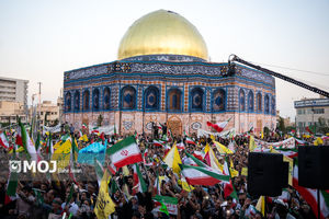 تجمع مردمی «ایران؛ ذوالفقار علی» در تهران برگزار شد