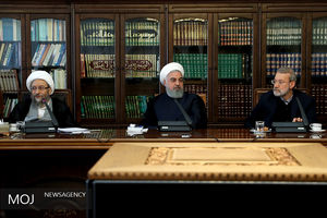 نشست اقتصادی سران قوای سه گانه - ۱۲ آبان ۱۳۹۷