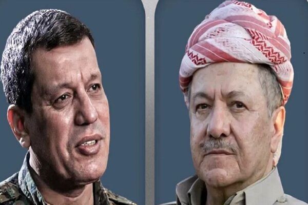 بارزانی با فرمانده شبه نظامیان قسد رایزنی کرد