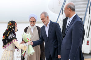 رئیس جمهور وارد استان کرمانشاه شد