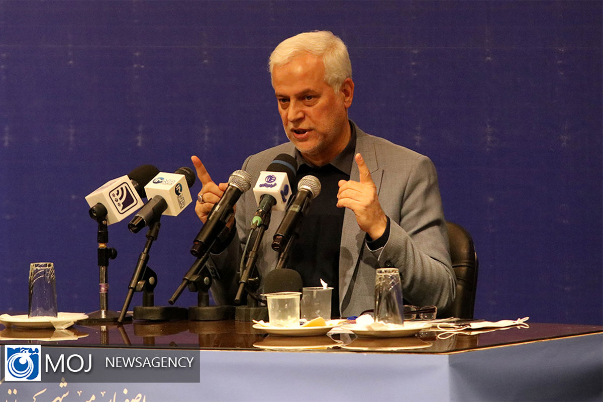 اولین نشست خبری علی قاسم زاده شهردار اصفهان