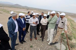 بازدید مشاورین سلامت دستگاه های اجرایی و اداری استان از سد مخزنی شهید لشگری نهب